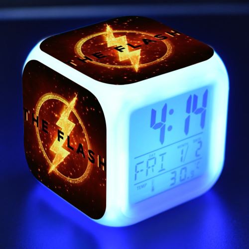 Réveil enfant LED Multifonctionnel Coloré - The Flash Season 4 #28