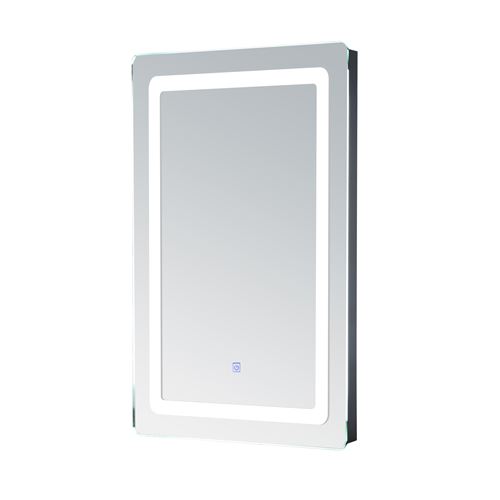 Miroir lumineux LED de salle de bain 32 W dim. 50 x 4 x 70 cm