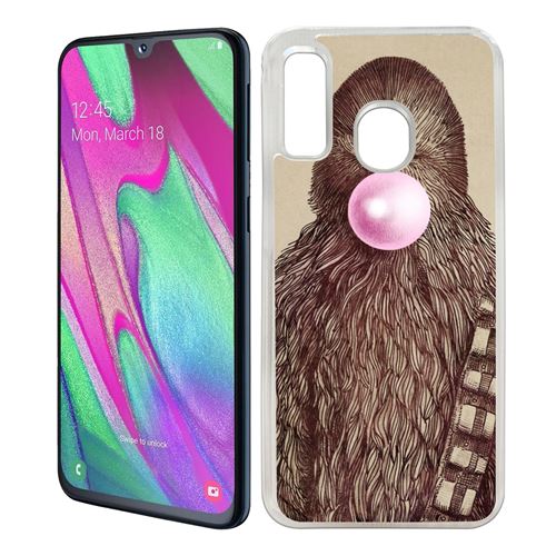 Coque pour Samsung Galaxy A40 -  Star Wars Chewbacca Chewing Gum