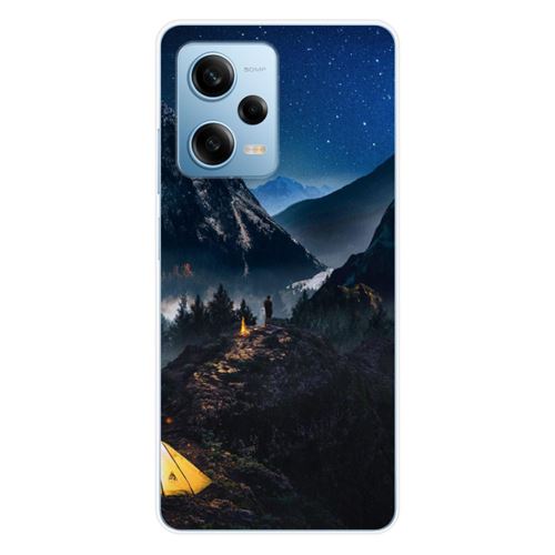 Coque en silicone - Compatible Xiaomi Redmi Note 12 Pro 5G, Xiaomi Poco X5 Pro - design seul en montagne