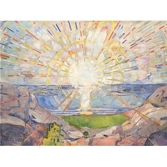 Téléchargement gratuit Images Edvard Munch Papier Peint Photo Poster Le Soleil 1910 2 dernière salutations