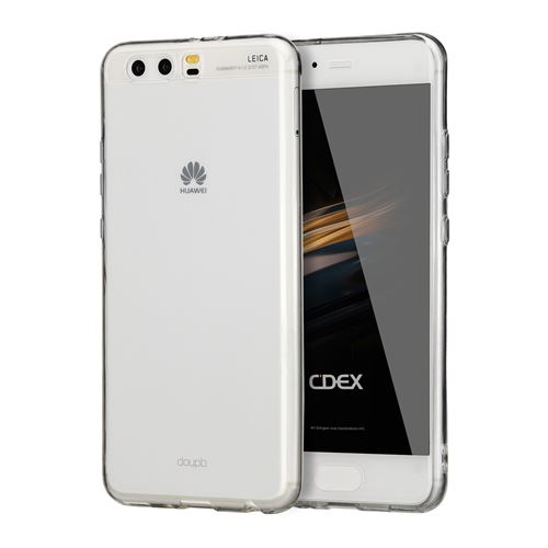 doupi PerfectFit Coque pour Huawei P10 Plus TPU Housse de protection Cover AllClear, transparent