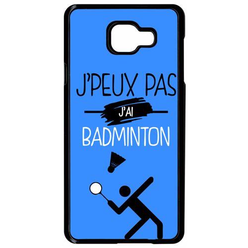 Coque samsung galaxy a7 2016 j peux pas j ai badminton 12
