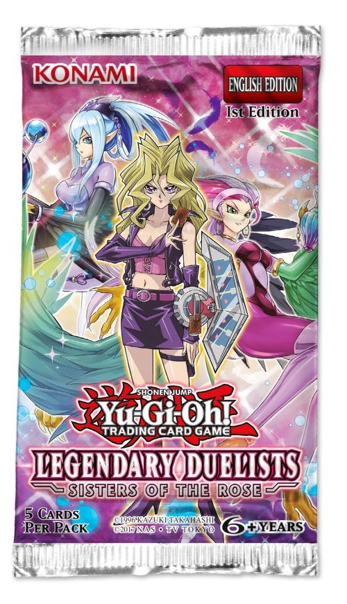 Yu-Gi-Oh! Legendary Duelists Sisters of the Rose booster pack