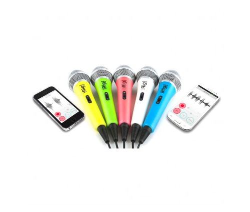 Ik Multimedia Irig Voice Pink - Micro Karaoké Pour iPhone, iPad, Ipod Touch & Android