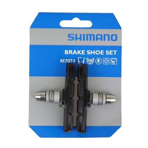 Shimano M70T4jeu de plaquettes de frein cantilever noir