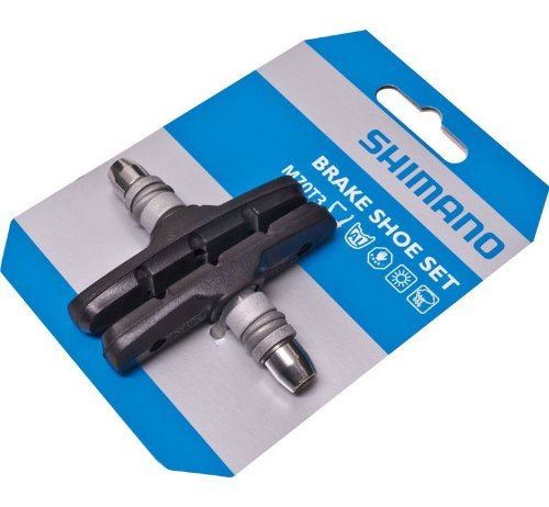 Kit de plaquettes de frein Shimano M70T3 V-brake avec écrous