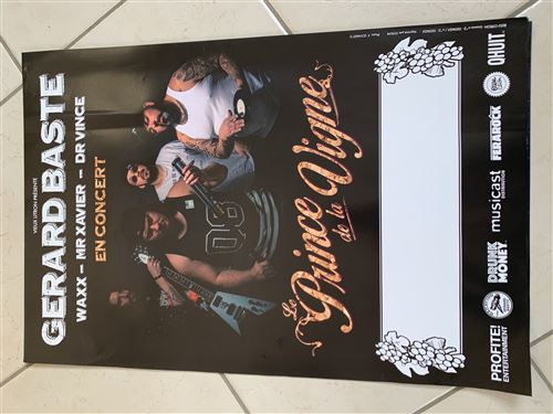 Gerard BASTE - WAXX - Dr VINCE - 40x60cm - Affiche