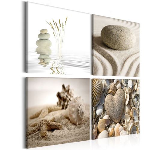 Tableau - Plage .Taille : 40x40