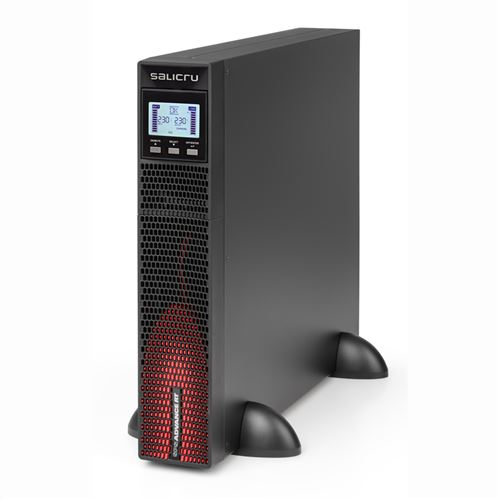 SALICRU SPS ADVANCE RT2 3000 - UPS (rack-monteerbaar / extern) - 208/220/230/240 Volt wisselstroom V - 2700 Watt - 3000 VA - RS-232, USB - uitgangen: 9 - actieve PFC - 2U