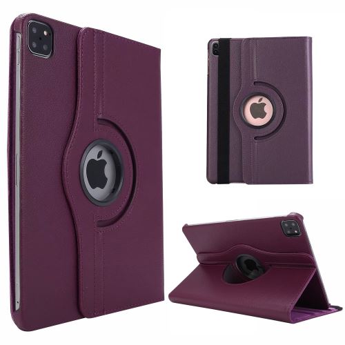 Housse nouvel Apple iPad Pro 11 2020 Wifi - 4G/LTE violette - Etui violet coque de protection 360 degrés tablette New iPad PRO 11 pouces 2020 - accessoires pochette XEPTIO ! …
