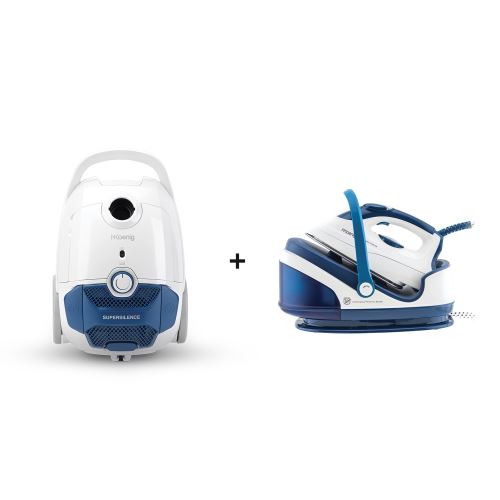 H.KOENIG AXO800 + VIX7 Aspirateur traineau 4A + Centrale vapeur 3.5 BARS 90G/MN