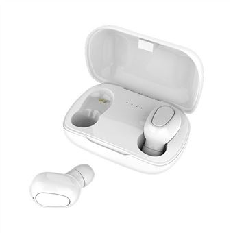 Ecouteurs 592 Bluetooth sans fil Confortable et portable - Blanc - 1