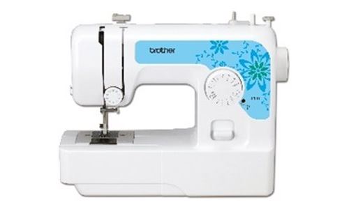 Machine à coudre Brother J14S Blanc et Bleu