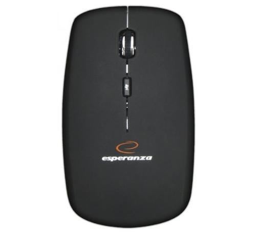 Esperanza Noir Em120k - Souris - Optique - 4 Boutons - Sans Fil - 2.4 Ghz - Récepteur Sans Fil Usb