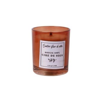 BOUGIE PARFUMEE CIRE DE SOJA ET BOITE H8CM M12