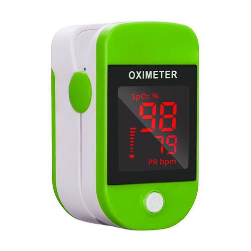 Oxymètre de pouls 109 de surveillance de la saturation avec écran LED - Vert