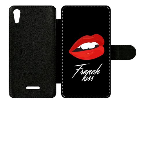 Etui À Rabat Sony Xperia T3 French Kiss Bouche