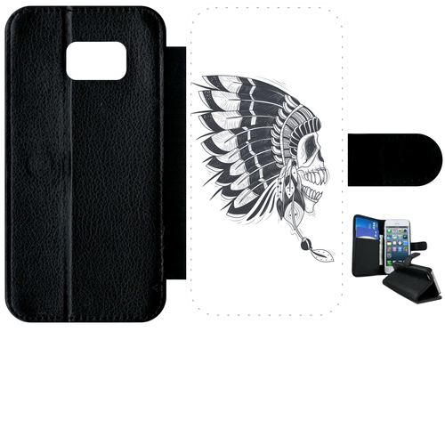 Etui À Rabat Samsung Galaxy S7 Edge Indien
