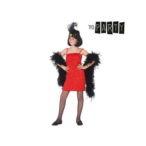 Déguisement pour Enfants Charleston Rouge (Taille 3-4 Ans)