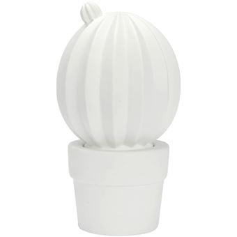 Amadeus Lampe Deco Blanche Cactus Veracruz Achat Prix Fnac