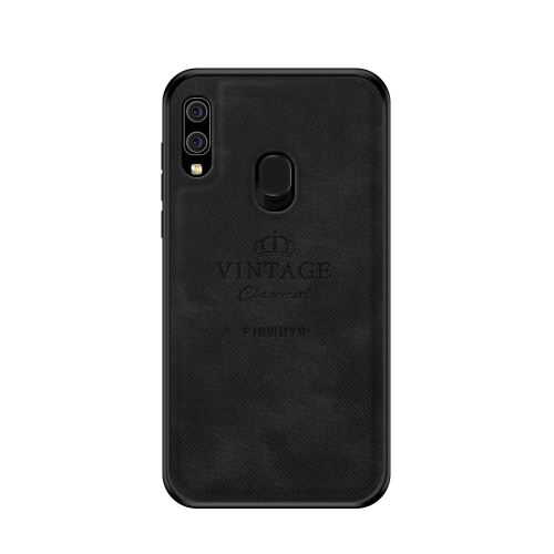 Etui en PU Honorable Series hybride noir pour votre Samsung Galaxy A30