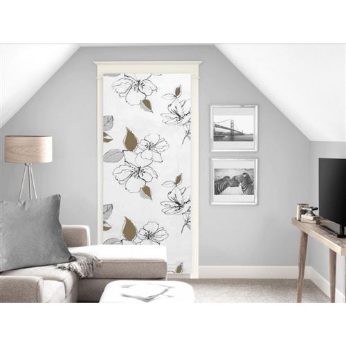 Voile pour porte fenêtre 90x200 cm LUCILE, par Soleil d'Ocre