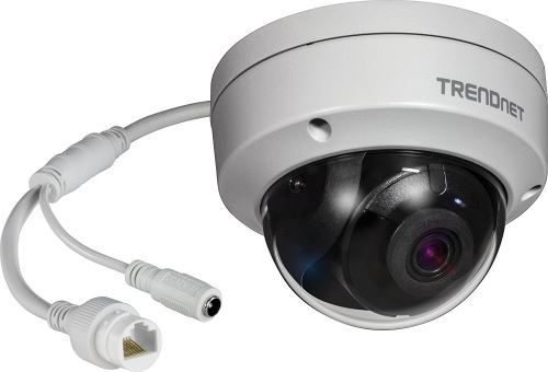 'Trendnet ip319pi Appareil photo 8 Mp 4 K PoE polystyrène pour intérieur/extérieur H.265 WDR IR Dome blanc