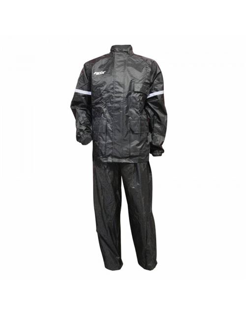 Vetement de pluie adx eco noir xxl (pack veste + pantalon)