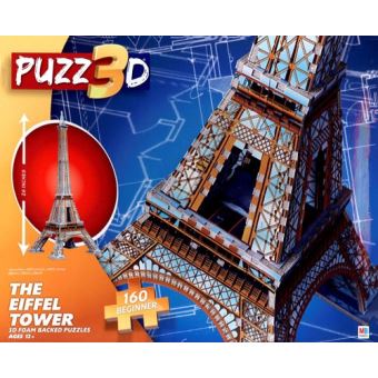 Puzzle 3D Tour Eiffel Paris - XTREM RAIDERS - Enfant 8 ans et plus