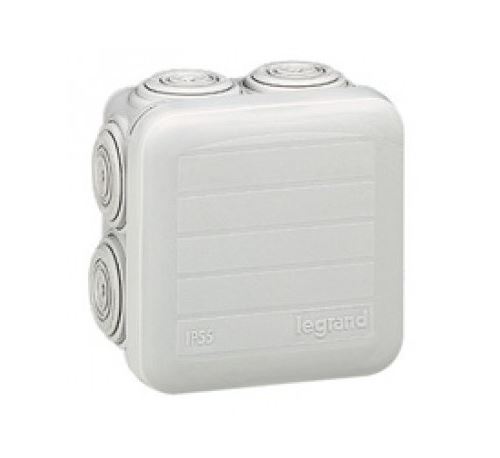 Boîte de dérivation plexo - carrée - 65 x 65 x 40 mm - 092005- legrand
