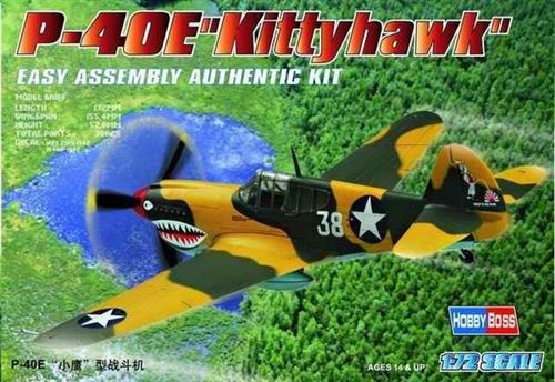 P-40e ''kitty Hawk'' - 1:72e - Hobby Boss