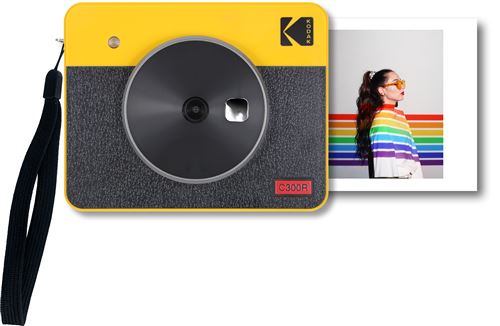 12€16 sur Kodak Printomatic 50,8 x 76,2 mm Bleu, Blanc - Appareil photo  instantané - Achat & prix