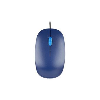 NGS Flame - Muis - rechts- en linkshandig - optisch - 3 knoppen - met bekabeling - USB - blauw - 1