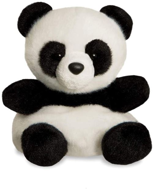 Aurora panda Palm Palsen peluche junior 13 cm en peluche noir/blanc