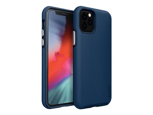 Laut Shield - Coque de protection pour téléphone portable - polycarbonate, polyuréthanne thermoplastique (TPU) - indigo - pour Apple iPhone 11 Pro Max