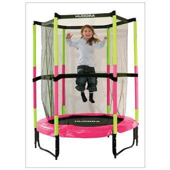 Le trampoline Joey Jump 3.0 rose de 140 cm de diamètre - 1