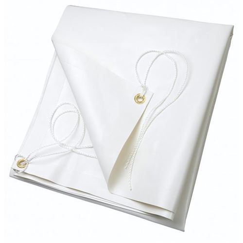 Ribitech Blanc Bâche De Piscine En Pvc - 4 X 5 M - Image 2