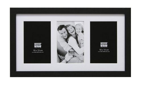 Deknudt Frames S66ka3 Cadre Photo Pour 3 Photos Noir