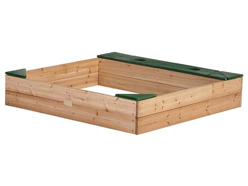 AXI bac à sable Amyavec espace de rangement 115 cm brun clair