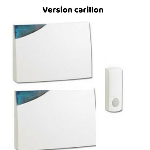 Sonnette de Porte Sans Fil, Option Carillon