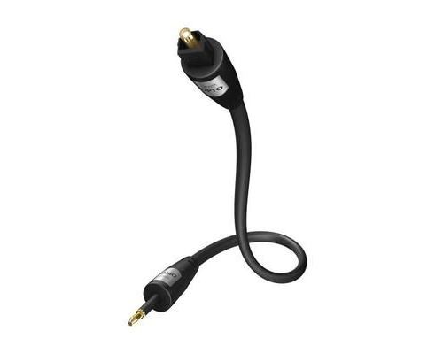 Câble numérique optique Star Opto 3,5 Mini Toslink Black INAKUSTIK - 003121151, longueur 1,5 mètre Noir
