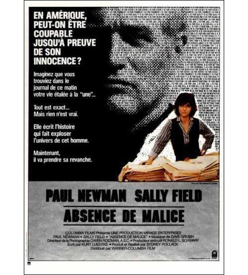 Absence de Malice - AFFICHE CINEMA ORIGINALE