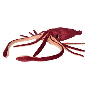Wild Republic calamar géant câlin junior 50 cm en peluche rouge