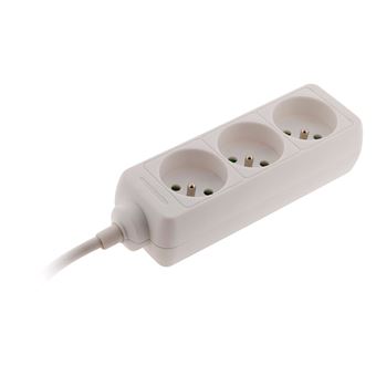 Zenitech - Bloc multiprise 3x16A 2P+T - blanc - 1