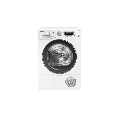 Whirlpool DELY8000 - Sèche-linge - indépendant - largeur : 59.5 cm - profondeur : 61 cm - hauteur : 85 cm - chargement frontal - blanc