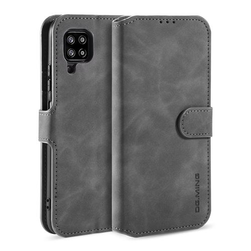 Etui Samsung Portefeuille Samsung Galaxy A42 5G - 3 Emplacement Cartes Smart Stand Gris