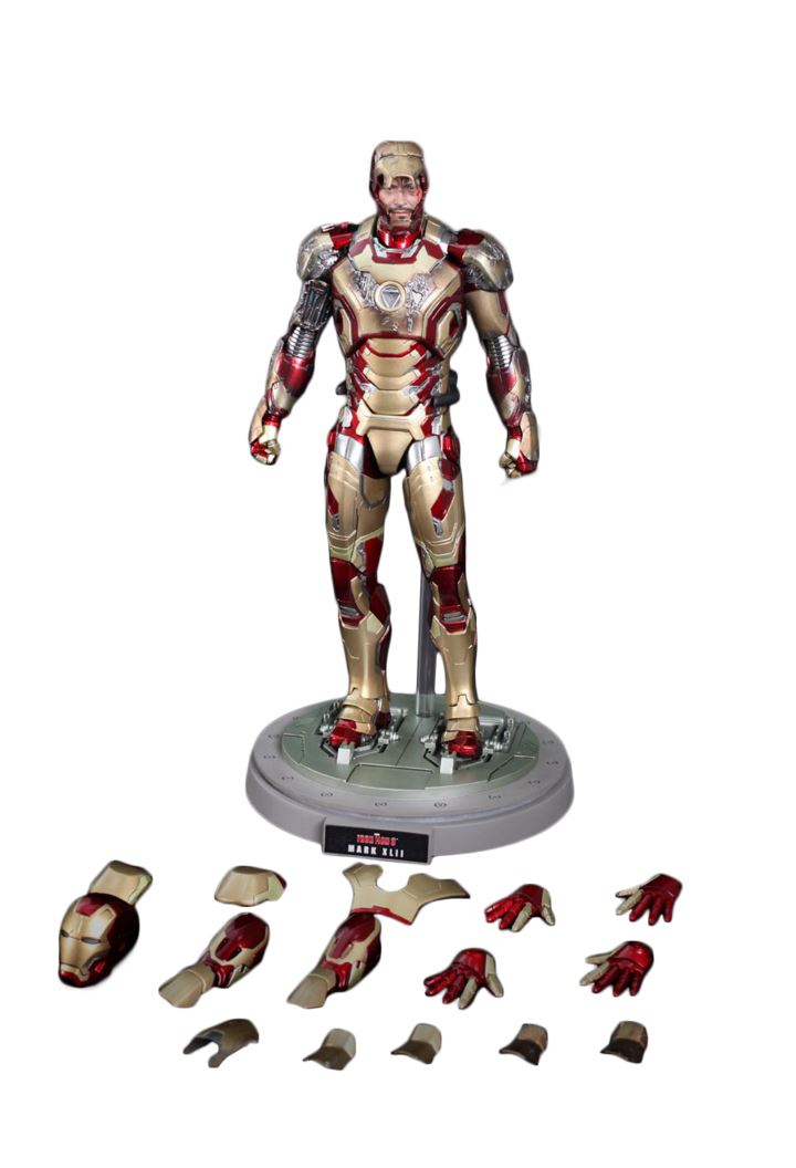 アメコミ HOTTOYS IRONMAN MARK42 MMS197D02 IRON MAN MARK 42 XLII 1/6 Scale Figure MMS197D02 - IRON MAN 3