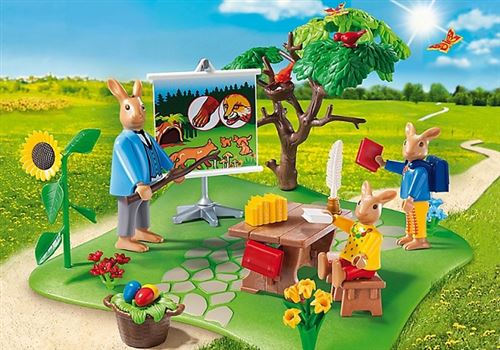 Playmobil Pâques 6173 - Ecole Des Lapins