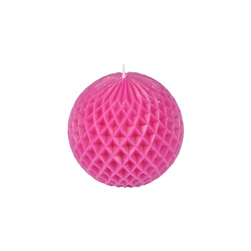 Homea Bougie Déco Tropical Fresh 9cm Rose - vue 2